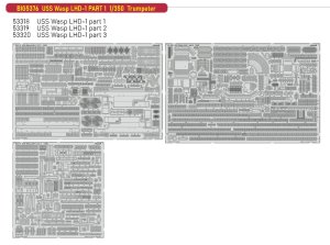 Eduard BIG5376 - 1:350 USS Wasp LHD-1 Part 1