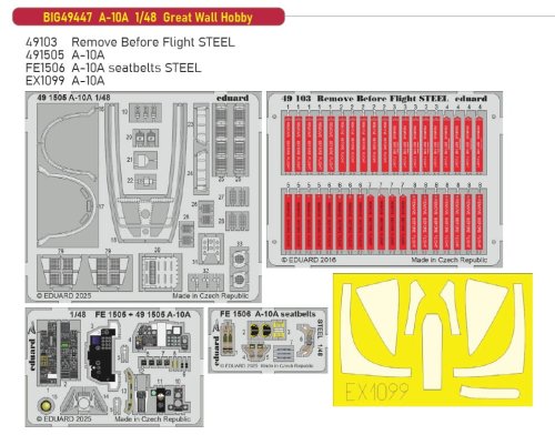 Przejdź do produktu Eduard BIG49447 - 1:48 A-10A