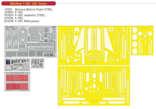 Przejdź do produktu Eduard BIG49446 - 1:48 F-35C