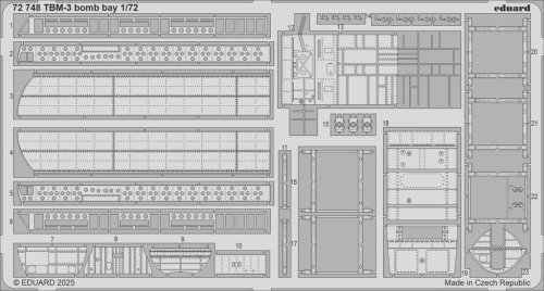 Przejdź do produktu Eduard 72748 - 1:72 TBM-3 bomb bay