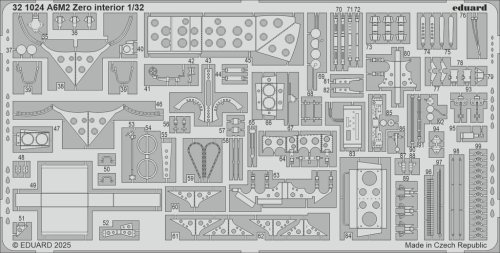 Przejdź do produktu Eduard 321024 - 1:32 A6M2 Zero interior