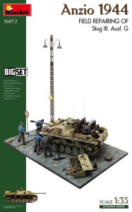 Miniart 36072 - 1:35 Anzio 1944 Field Reparing of StuG III. Ausf. G Big Set