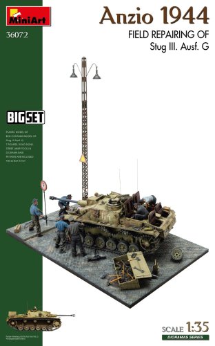 Przejdź do produktu Miniart 36072 - 1:35 Anzio 1944 Field Reparing of StuG III. Ausf. G Big Set