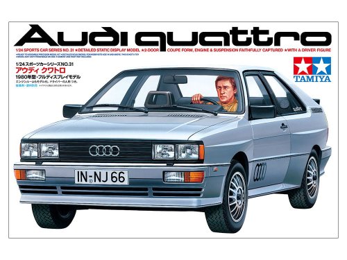 Przejdź do produktu Tamiya 24031 - 1:24 Audi Quattro