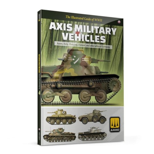 Przejdź do produktu Ammo Mig 6308 - The Illustrated Guide of WWII Axis Military Vehicles