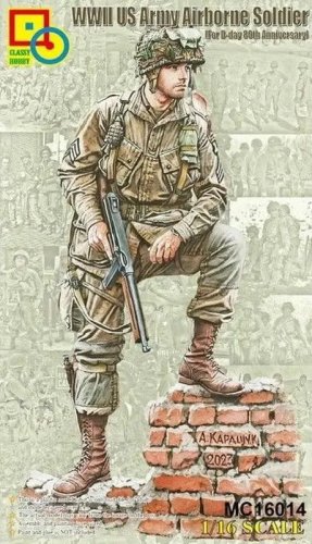 Przejdź do produktu Classy Hobby 16014 - 1:16 WWII US Army Airborne Soldier