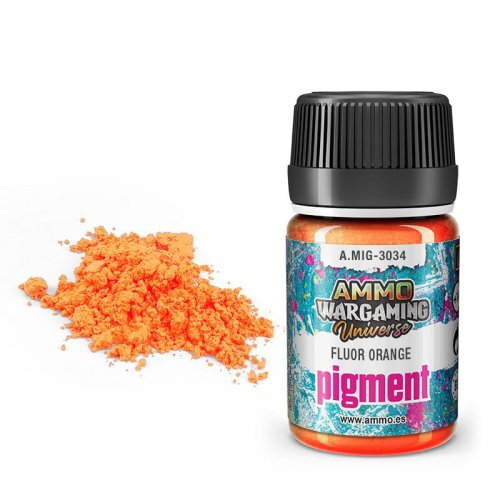 Przejdź do produktu Ammo Mig 3034 - Pigment Fluor Orange 35 ml