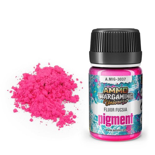 Przejdź do produktu Ammo Mig 3037 - Pigment Fluor Fucsia 35 ml