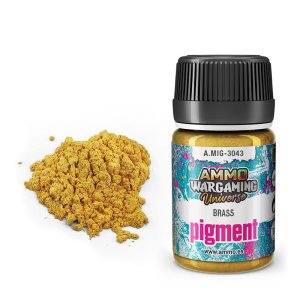 Ammo Mig 3043 - Pigment Brass 35 ml