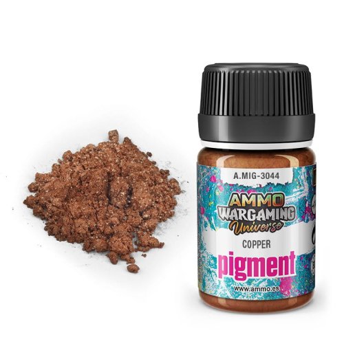 Przejdź do produktu Ammo Mig 3044 - Pigment Copper 35 ml
