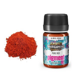 Ammo Mig 3056 - Pigment Pure Red 35 ml