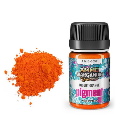 Przejdź do produktu Ammo Mig 3057 - Pigment Bright Orange 35 ml