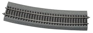 Roco 42528 H0 - Tor łukowy R10 15° RocoLine z gumowym nasypem