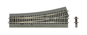Roco 42534 H0 - Rozjazd lewy WL15 RocoLine z gumowym nasypem