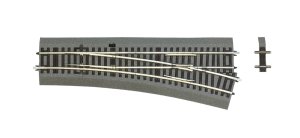 Roco 42535 H0 - Rozjazd prawy WR15 RocoLine z gumowym nasypem