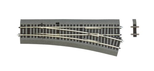 Przejdź do produktu Roco 42535 H0 - Rozjazd prawy WR15 RocoLine z gumowym nasypem