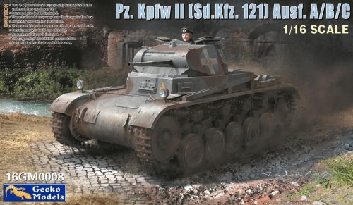 Przejdź do produktu Gecko Models 16GM0008 - 1:16 Pz. Kpfw. II Ausf. A/B/C
