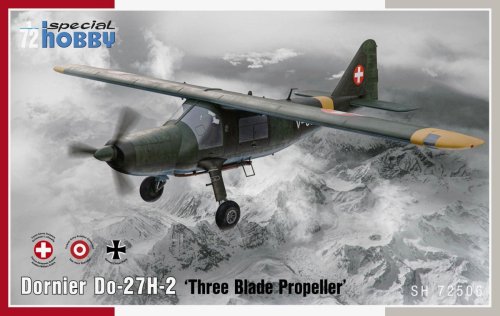 Przejdź do produktu Special Hobby 72506 - 1:72 Dornier Do-27H-2 Three Blade Propeller