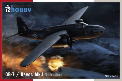 Przejdź do produktu Special Hobby 72467 - 1:72 DB-7 Havoc Mk.I Intruders
