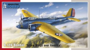 Special Hobby 72446 - 1:72 B-12A Bomber Yellow Wings over America