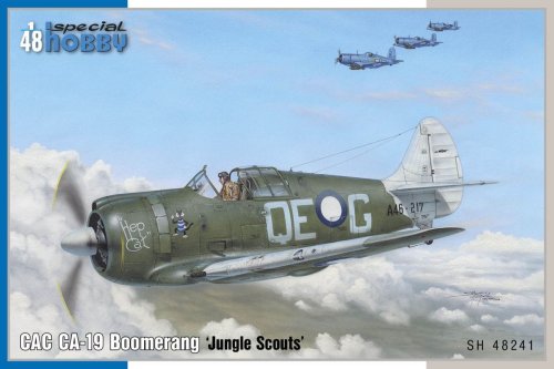 Przejdź do produktu Special Hobby 48241 - 1:48 CAC CA-19 Boomerang Jungle Scouts