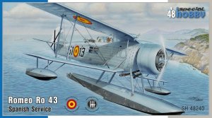Special Hobby 48240 - 1:48 Romeo Ro 43 Spanish Service