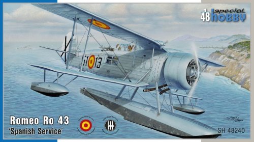 Przejdź do produktu Special Hobby 48240 - 1:48 Romeo Ro 43 Spanish Service
