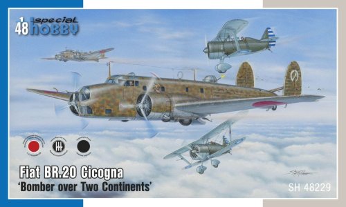 Przejdź do produktu Special Hobby 48229 - 1:48 Fiat Br.20 Cicogna Bomber over Two Continents