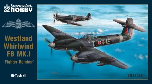 Przejdź do produktu Special Hobby 32088 - 1:32 Westland Whirlwind FB MK.I Fighter-Bomber Hi-Tech Kit
