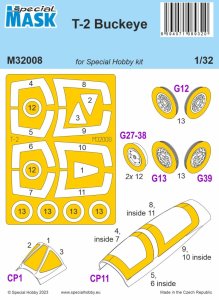 Special Hobby M32008 - 1:32 T-2 Buckeye Mask
