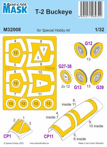 Przejdź do produktu Special Hobby M32008 - 1:32 T-2 Buckeye Mask