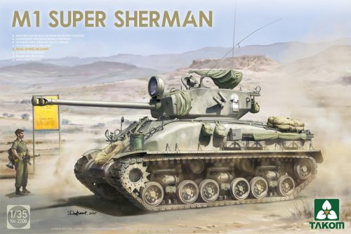 Przejdź do produktu Takom 2206 - 1:35 M1 Super Sherman