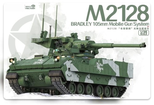 Przejdź do produktu Magic Factory 2013 - 1:35 M2128 Bradley 105mm Mobile Gun System