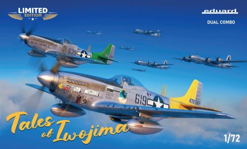 Przejdź do produktu Eduard 2152 - 1:72 Tales of Iwojima P-51D Mustang Dual Combo Limited Edition