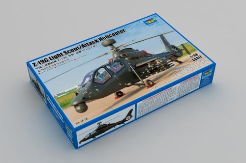 Przejdź do produktu Trumpeter 05851 - 1:48 Z-19G Light Scout / Attack Helicopter