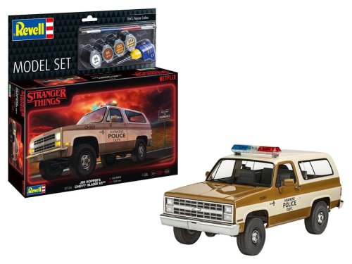 Przejdź do produktu Revell 67724 - 1:25 Stranger Things Chevrolet K5 Blazer model z farbami
