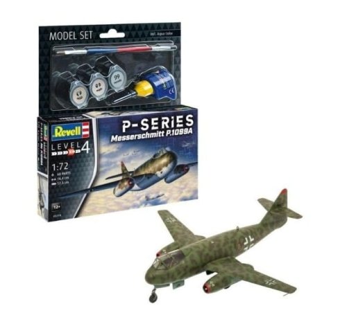 Przejdź do produktu Revell 63774 - 1:72 Messerschmitt P.1099A - P-Series model z farbami