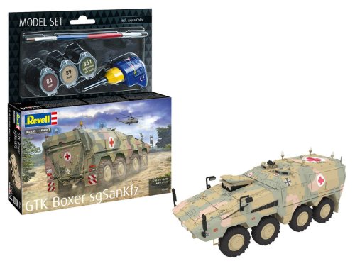 Przejdź do produktu Revell 63362 - 1:72 GTK Boxer sgSanKfz model z farbami