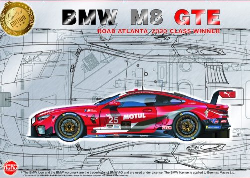 Przejdź do produktu Nunu 24043 - 1:24 BMW M8 GTE 2020 Road Atlanta Class Winner
