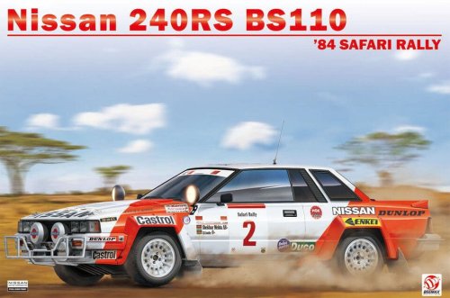 Przejdź do produktu Beemax 24041 - 1:24 Nissan 240RS BS110 84 Safari Rally