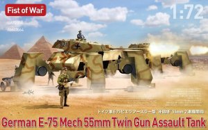Modelcollect UA72354 - 1:72 German E-75 Mech 50mm Twin Gun Assault Tank - Fist of War