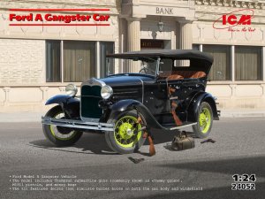 ICM 24052 - 1:24 Ford A Gangster Car