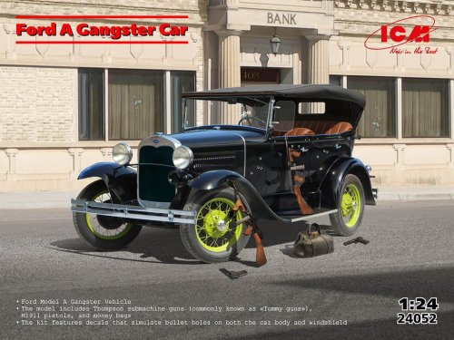 Przejdź do produktu ICM 24052 - 1:24 Ford A Gangster Car