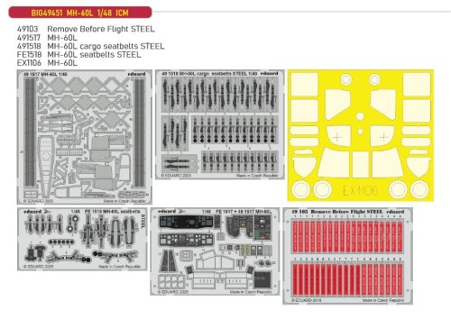Przejdź do produktu Eduard BIG49451 - 1:48 MH-60L