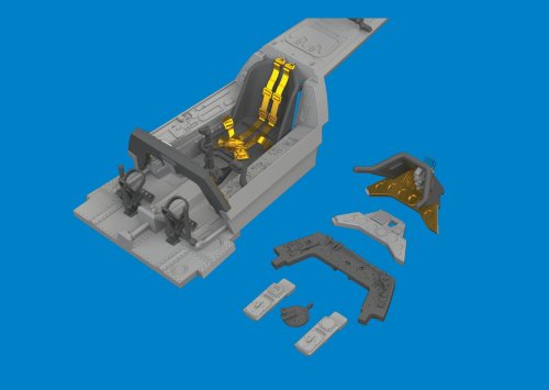 Przejdź do produktu Eduard 6481104 - 1:48 Fw 190A-4 cockpit Print 3D