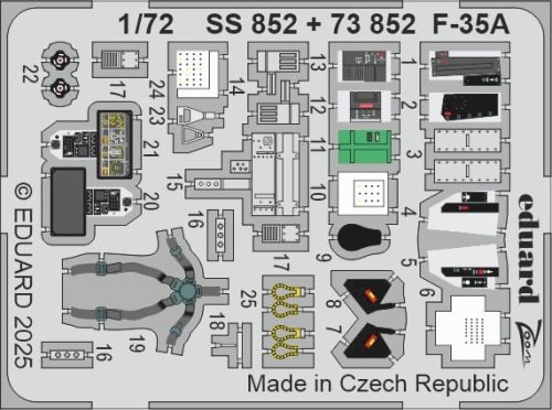 Przejdź do produktu Eduard SS852 - 1:72 F-35A