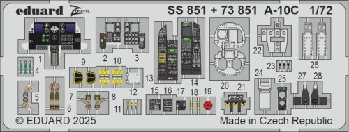 Przejdź do produktu Eduard SS851 - 1:72 A-10C