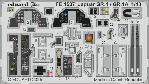 Przejdź do produktu Eduard FE1537 - 1:48 Jaguar GR.1 / GR.1A