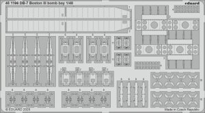 Eduard 481166 - 1:48 DB-7 Boston III bomb bay
