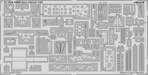 Przejdź do produktu Eduard 321025 - 1:32 A6M5 Zero interior